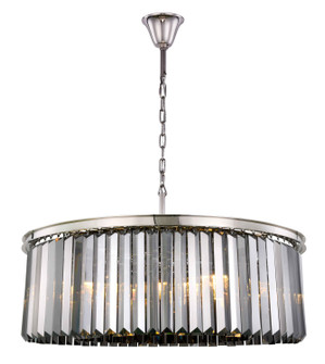 Sydney Ten Light Chandelier in Polished Nickel (173|1238G43PN-SS/RC)