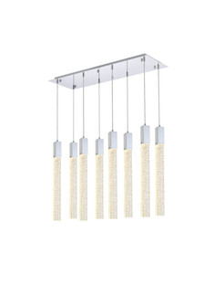 Weston Eight Light Pendant in Chrome (173|2066D36C)