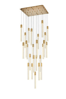 Weston 25 Light Pendant in satin gold (173|2066G36SG)