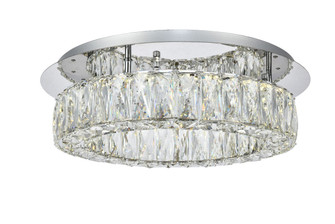 Monroe LED Flush Mount in Chrome (173|3503F18C)