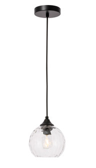 Cashel One Light Pendant in Black (173|LD2280) Cashel One Light Pendant in Black (173|LD2280)