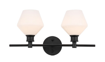 Gene Two Light Wall Sconce in Black (173|LD2313BK)