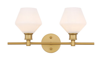 Gene Two Light Wall Sconce in Brass (173|LD2313BR)