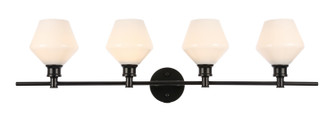 Gene Four Light Wall Sconce in Black (173|LD2321BK)