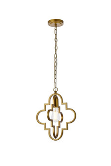 Sandara One Light Pendant in Brass (173|LD7062D12BR)