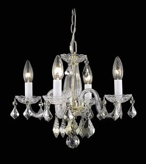 Azalea Four Light Pendant in Gold (173|LD7804D15G)