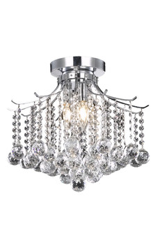 Amelia Three Light Flush Mount in Chrome (173|LD8200F17C)