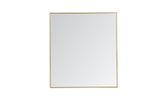 Monet Mirror in Brass (173|MR43640BR)