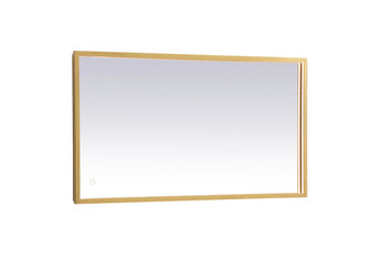 Pier LED Mirror in Brass (173|MRE62036BR)