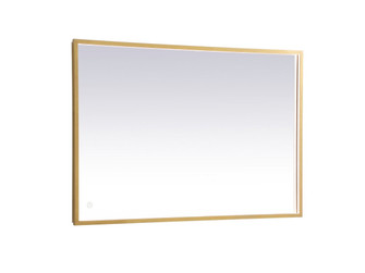 Pier LED Mirror in Brass (173|MRE62730BR)
