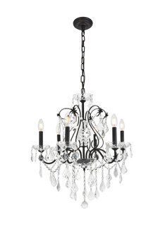 St. Francis Six Light Chandelier in Dark Bronze (173|V2015D24DB/RC)