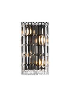 Maxime Four Light Wall Sconce in Black (173|V2032W8BK/RC)