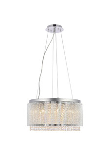 Influx 12 Light Pendant in Chrome (173|V2092D20C/RC)