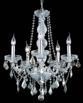 Verona Five Light Chandelier in Chrome (173|V7855D21C-GT/RC)