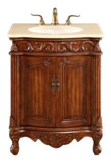 Danville Single Bathroom Vanity Set in Brown (173|VF-1007)