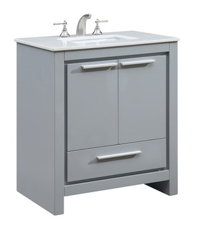 Filipo Single Bathroom Vanity Set in Grey (173|VF-1028)