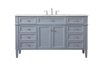 Park Avenue Single Bathroom Vanity in grey (173|VF12560GR)