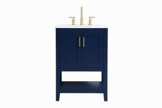 Aubrey Single Bathroom Vanity in Blue (173|VF16024BL)