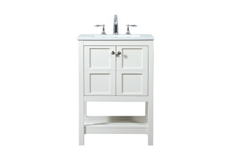Theo Vanity Sink Set in white (173|VF16424WH)