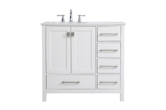 Irene Single Bathroom Vanity in White (173|VF18836WH)