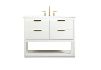 Larkin Vanity Sink Set in white (173|VF19242WH)