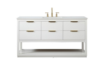 Larkin Vanity Sink Set in white (173|VF19260WH)