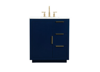 Blake Vanity Sink Set in blue (173|VF19430BL)