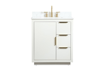 Blake Vanity Sink Set in White (173|VF19430WH-BS)