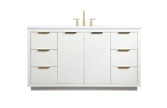 Blake Vanity Sink Set in white (173|VF19460WH)