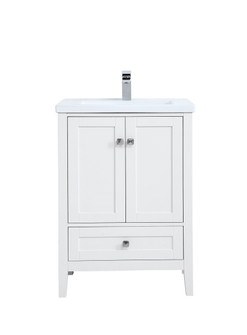 Aqua Single Bathroom Vanity Set in white (173|VF-2001)