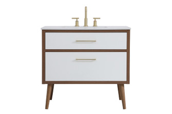 Boise Bathroom Vanity in White (173|VF41036WH)