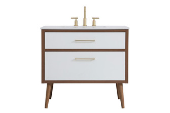 Boise Bathroom Vanity in White (173|VF41036WH)