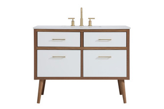 Boise Bathroom Vanity Set in White (173|VF41042WH)