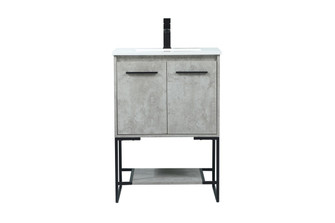 Sloane Vanity Sink Set in Concrete Grey (173|VF42524MCG)
