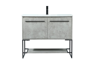 Sloane Vanity Sink Set in Concrete Grey (173|VF42540MCG)