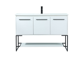 Sloane Vanity Sink Set in White (173|VF42548MWH)
