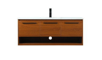 Roman Vanity Sink Set in Teak (173|VF43548MTK)