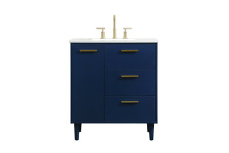 Baldwin Vanity Sink Set in Blue (173|VF47030MBL)