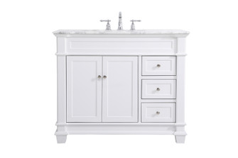 Wesley Bathroom Vanity Set in White (173|VF50042WH)
