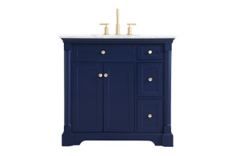 Clarence Bathroom Vanity Set in Blue (173|VF53036BL)