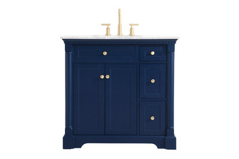 Clarence Bathroom Vanity Set in Blue (173|VF53036BL)