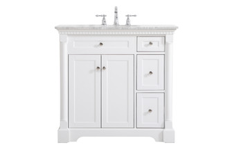 Clarence Bathroom Vanity Set in White (173|VF53036WH)