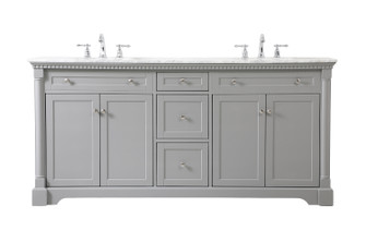 Clarence Bathroom Vanity Set in Grey (173|VF53072DGR)