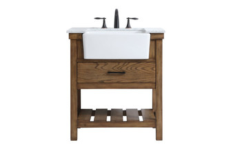 Clement Single Bathroom Vanity in Driftwood (173|VF60130DW)