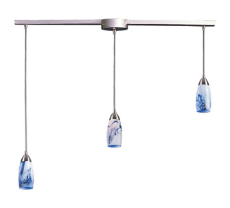 Milan Three Light Pendant in Satin Nickel (45|110-3L-MT)