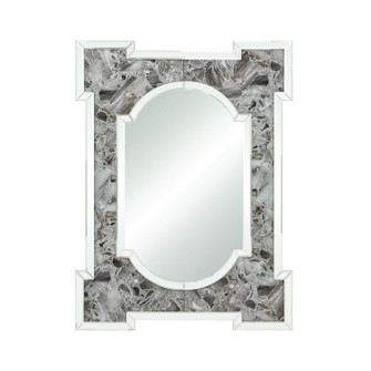 Crystalline Mirror in Grey Agate, Clear Mirror, Clear Mirror (45|1114-420)