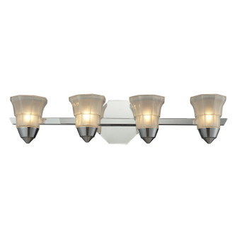 Deco Four Light Vanity in Polished Chrome (45|11393/4)