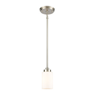 Dawson One Light Mini Pendant in Satin Nickel (45|11665/1)