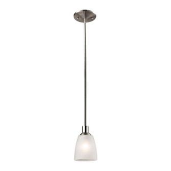 Jackson One Light Mini Pendant in Brushed Nickel (45|1301PS/20)