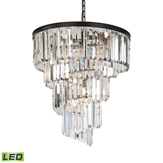 Palacial LED Chandelier in Oil Rubbed Bronze (45|14218/9-LED)